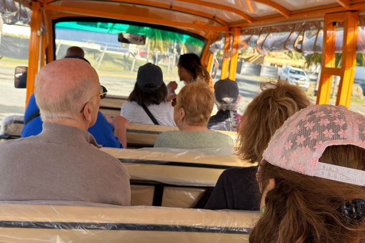 Tortola Road Town Culture Tour with Electric Trolley