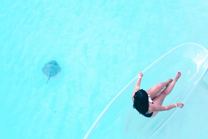 Glass kayak Photoshoot Grand Turk island