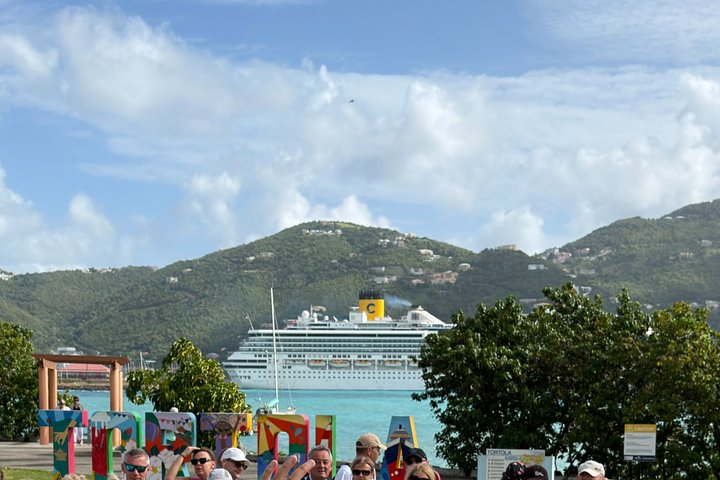 Tortola Road Town Culture Tour with Electric Trolley