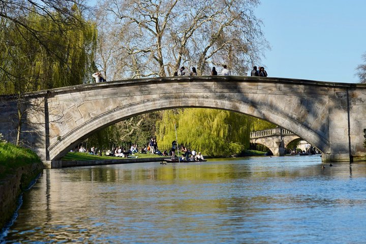 Cambridge Student-Led Shared Punting Tour (English or Chinese)
