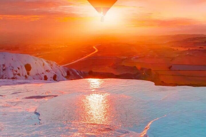 Full-Day Marmaris Pamukkale Tour With Hot Air Balloon Ride
