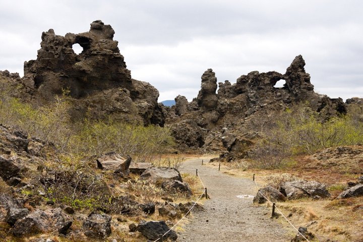 Akureyri Lake Myvatn Godafoss and Lava Fields Tour