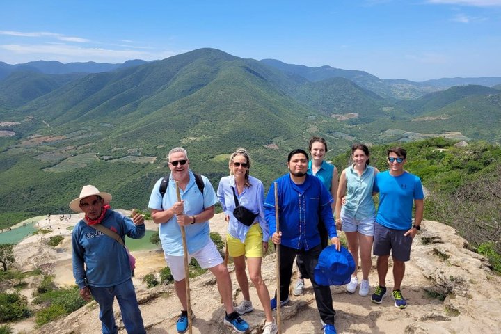 Hierve el Agua 2.5 hours, Mitla, Tule, Rugs and Mezcal for a Day