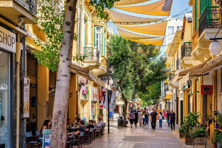 From Larnaca, Ayia Napa, Protaras: Nicosia and Troodos Mountains
