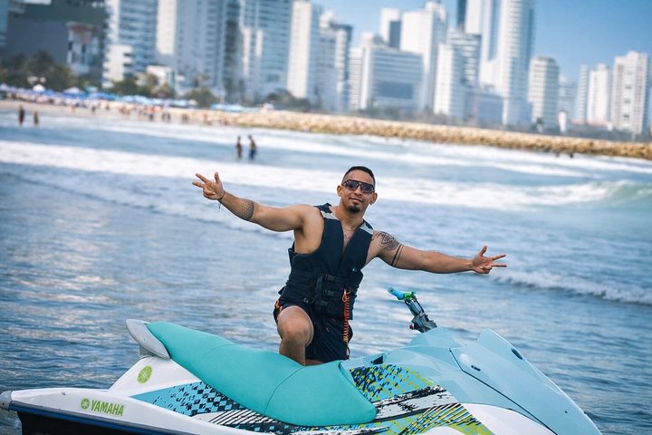 Cartagena Jet Ski Adventure with Optional Drone Video