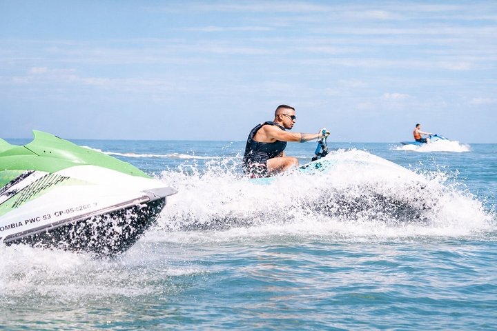 Cartagena Jet Ski Adventure with Optional Drone Video