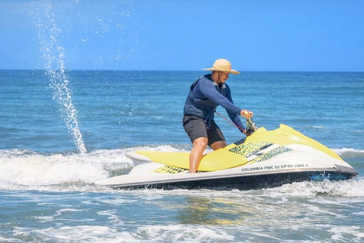 Cartagena Jet Ski Adventure with Optional Drone Video