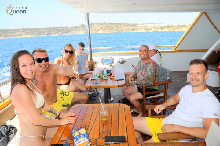 Premium Ayia Napa Cruise with Lunch, Swim Stops & Spacious Decks