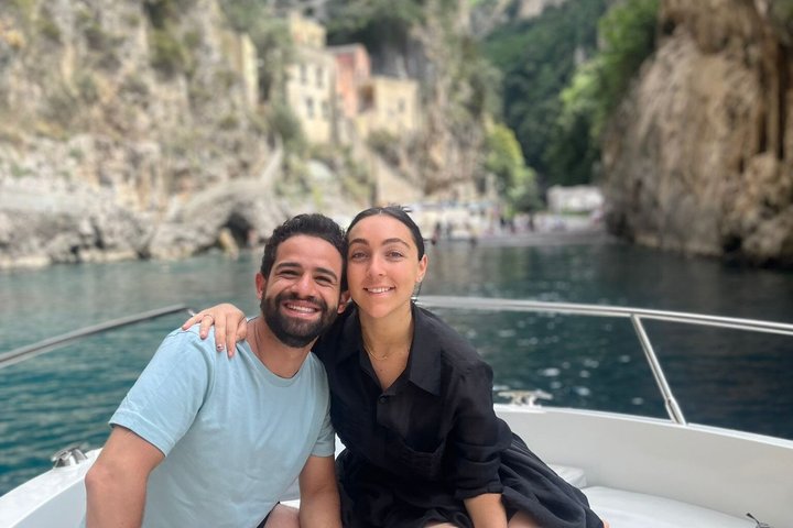 Private 40hp Boat Tour of the Amalfi Coast and Positano