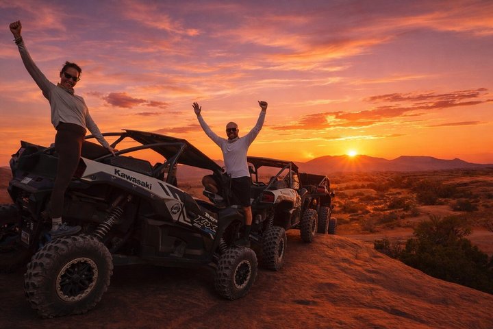 BEST! Hell's Revenge U-Drive 4X4 Tour in Moab +Dinosaur Tracks!