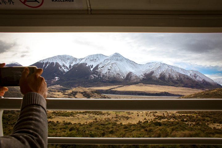 TranzAlpine Train & Small Group Tour to Arthurs Pass with Lunch