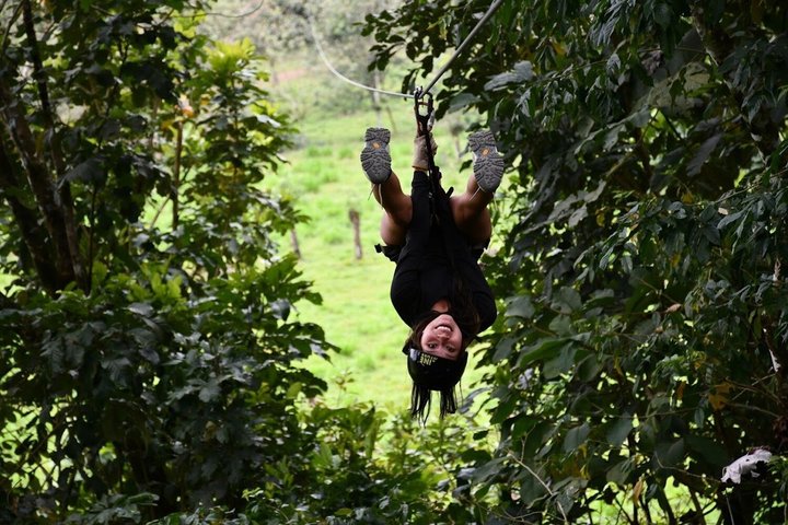 Zipline Tour in La Fortuna with Arenal Volcano Views