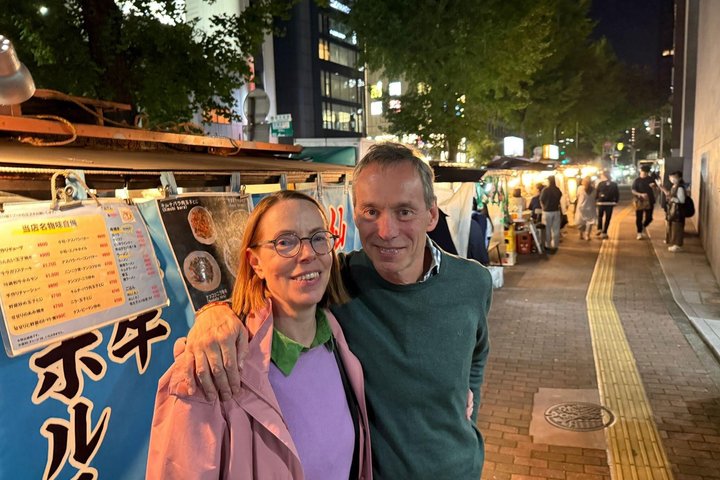 Fukuoka: Nakasu Food Stall Private Guided Tour with Tastings