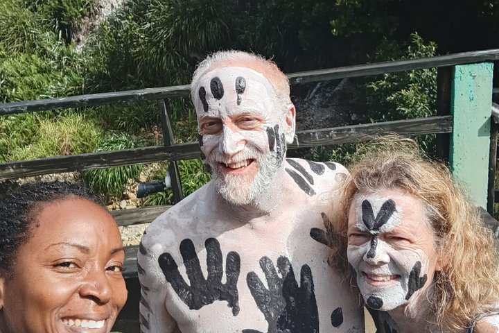 Sulphur Springs Mud Bath and Toraille Waterfall Tour with Creole Lunch