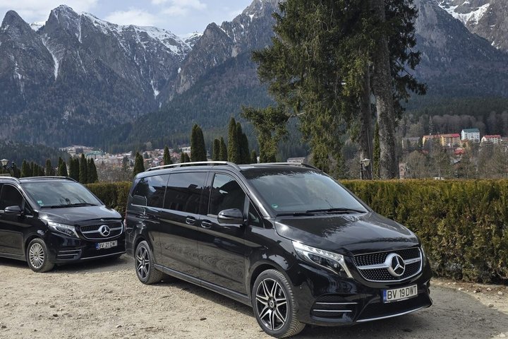 3 Castles Brasov |Mercedes & Hotel Pickup| Peles Bran Cantacuzino