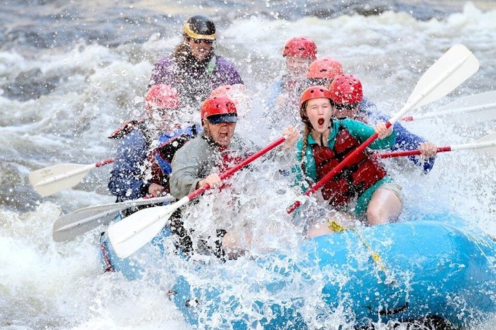 Inflatable Raft Whitewater Experience in Fort Collins