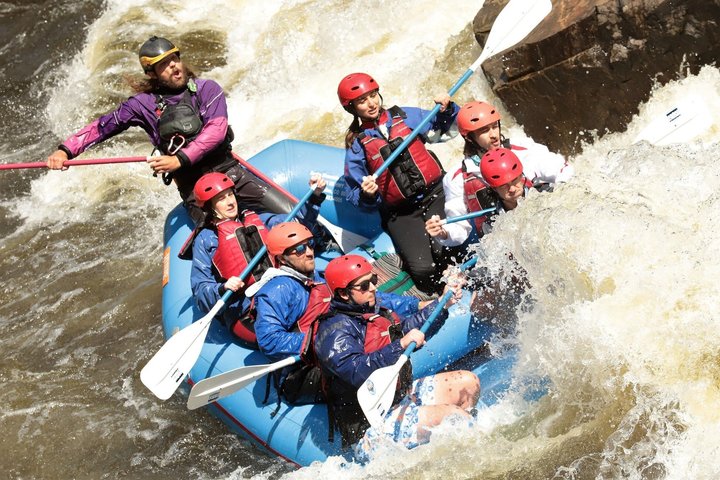 Inflatable Raft Whitewater Experience in Fort Collins
