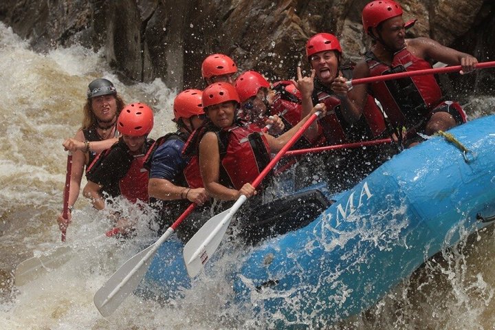 Inflatable Raft Whitewater Experience in Fort Collins