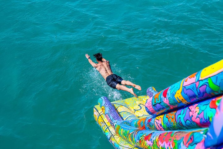 Coral Reef Snorkeling and Floating Bar Party from Nha Trang