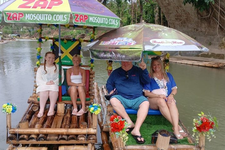 Bamboo Rafting & Limestone Massage - Montego Bay Jamaica