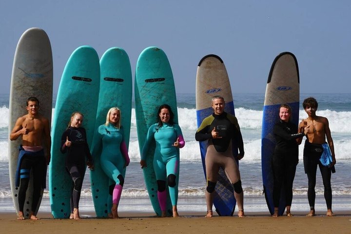 Beginners Surf lessons in Mirleft