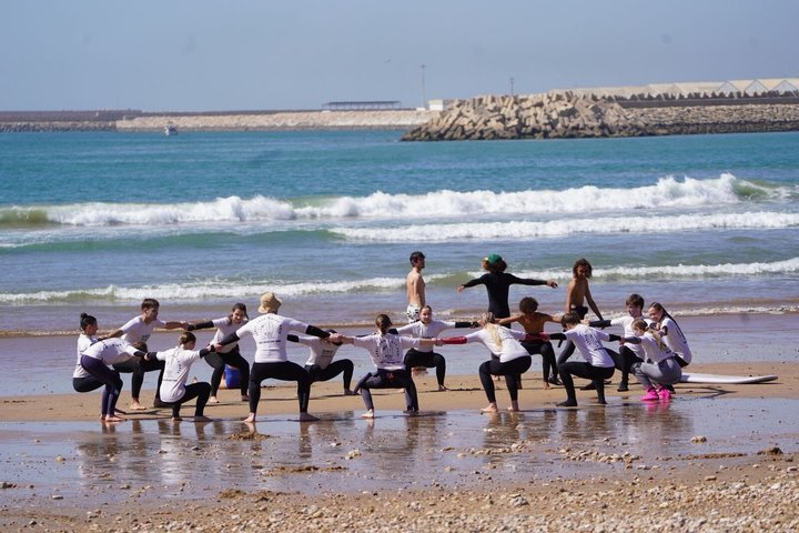 Beginners Surf lessons in Mirleft