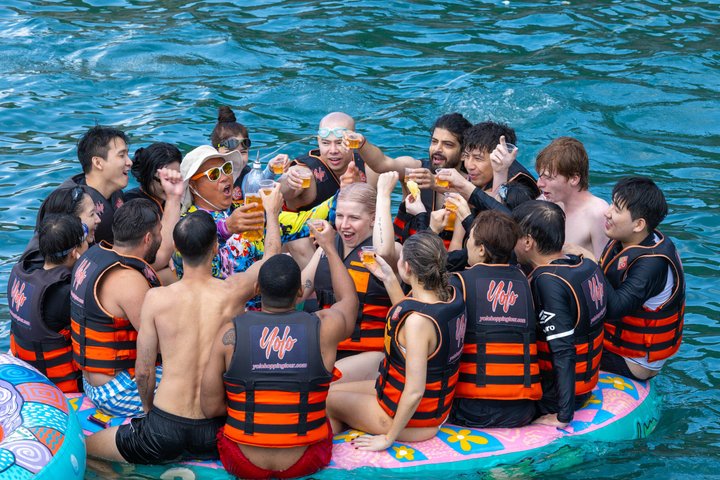 Coral Reef Snorkeling and Floating Bar Party from Nha Trang