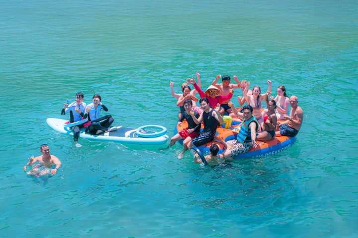 Coral Reef Snorkeling and Floating Bar Party from Nha Trang
