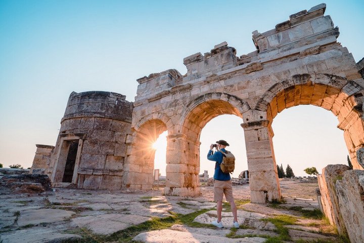 Side Small Group Pamukkale Hot Springs & Hierapolis Tour