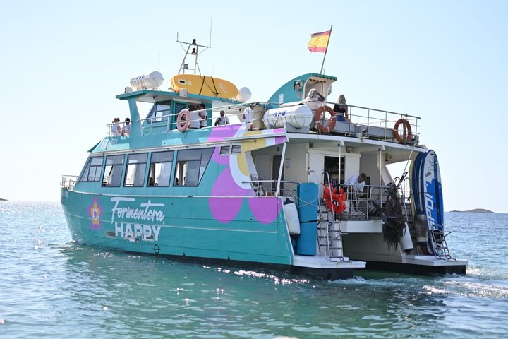 Formentera Round Trip Tour from Playa d'en Bossa