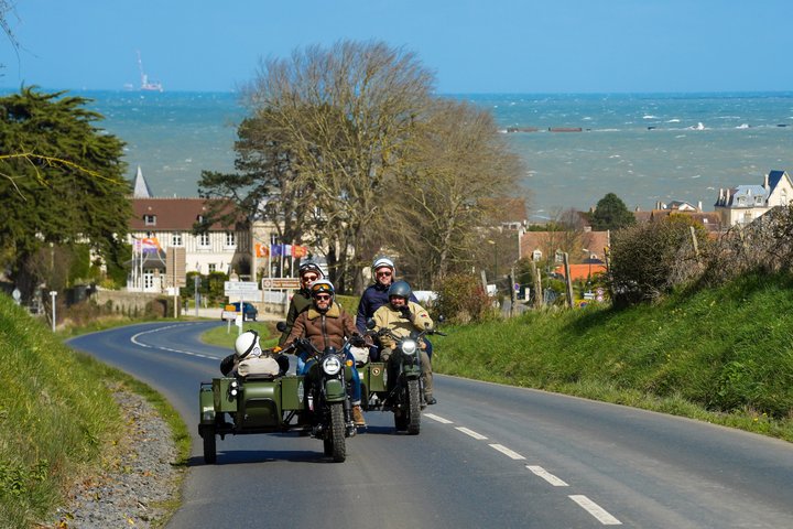 2- to 6-hour sidecar excursion on the D-Day Landing Beaches