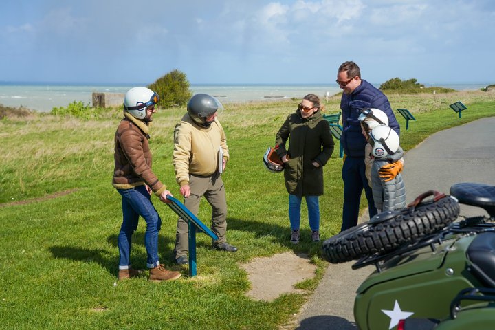 2- to 6-hour sidecar excursion on the D-Day Landing Beaches