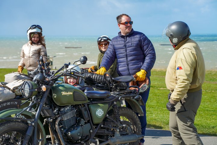 2- to 6-hour sidecar excursion on the D-Day Landing Beaches