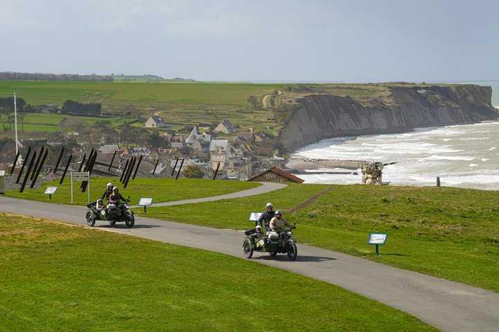 2- to 6-hour sidecar excursion on the D-Day Landing Beaches