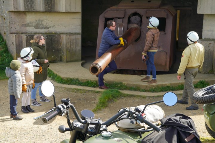 2- to 6-hour sidecar excursion on the D-Day Landing Beaches