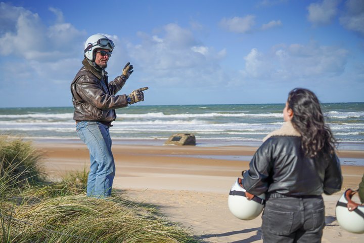 2- to 6-hour sidecar excursion on the D-Day Landing Beaches