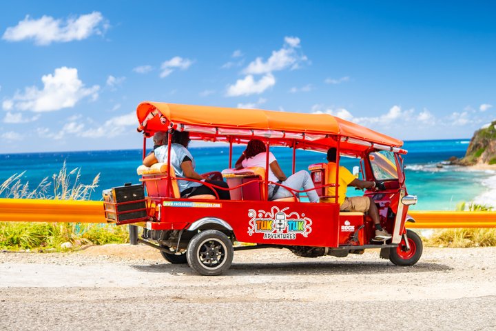 Tuk-Tuk Adventures Rainforest and Beach Hopping Tour