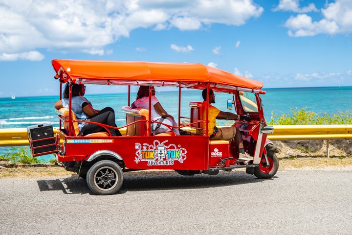 Tuk-Tuk Adventures Rainforest and Beach Hopping Tour