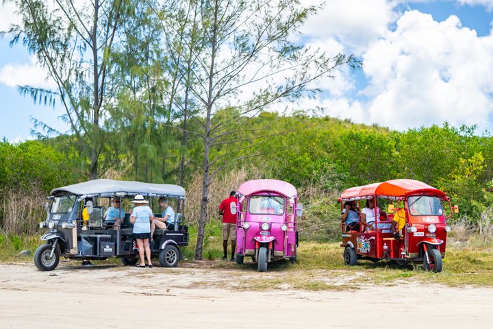 Tuk-Tuk Adventures Rainforest and Beach Hopping Tour
