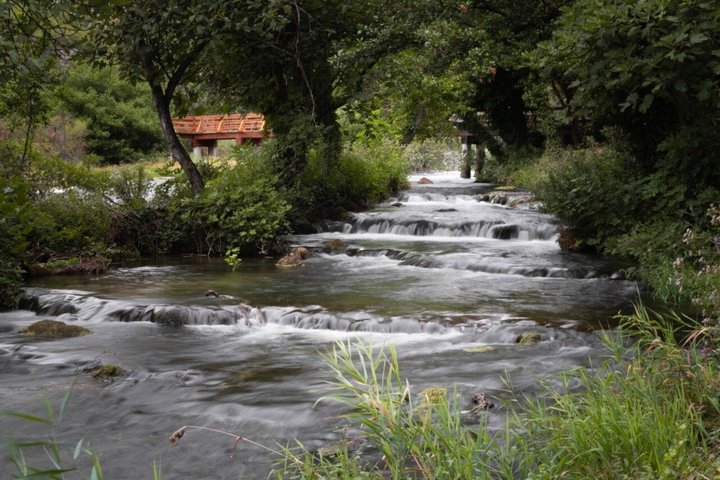 From Trogir, Seget, Okrug: Krka Waterfalls & Šibenik Culture Tour