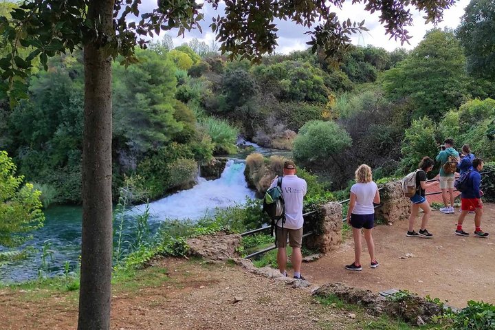 From Trogir, Seget, Okrug: Krka Waterfalls & Šibenik Culture Tour