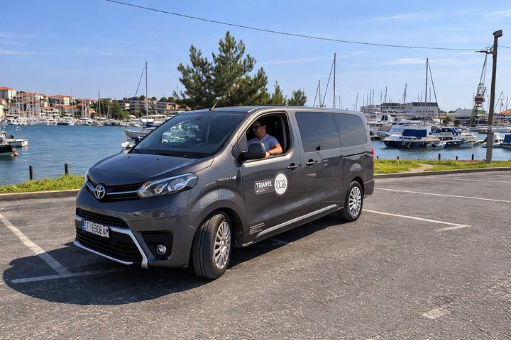 From Trogir, Seget, Okrug: Krka Waterfalls & Šibenik Culture Tour