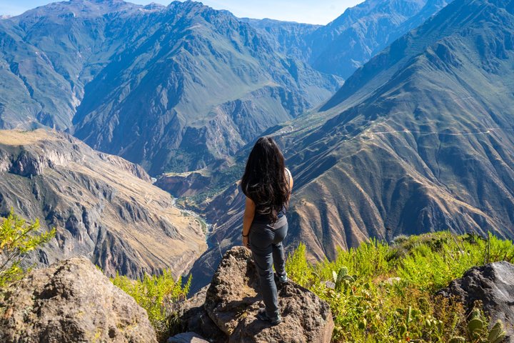 City Tour in Quad de Cabanaconde overlooking Colca Canyon