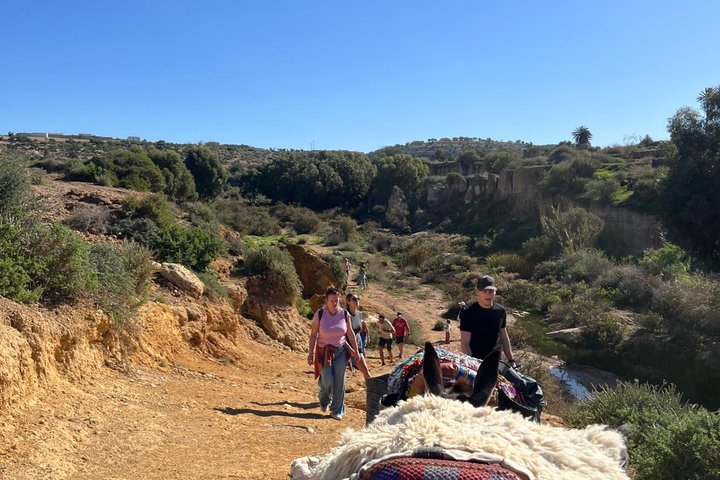 Essaouira Waterfall Hike & Coastal Walk with Tagine, Fishing