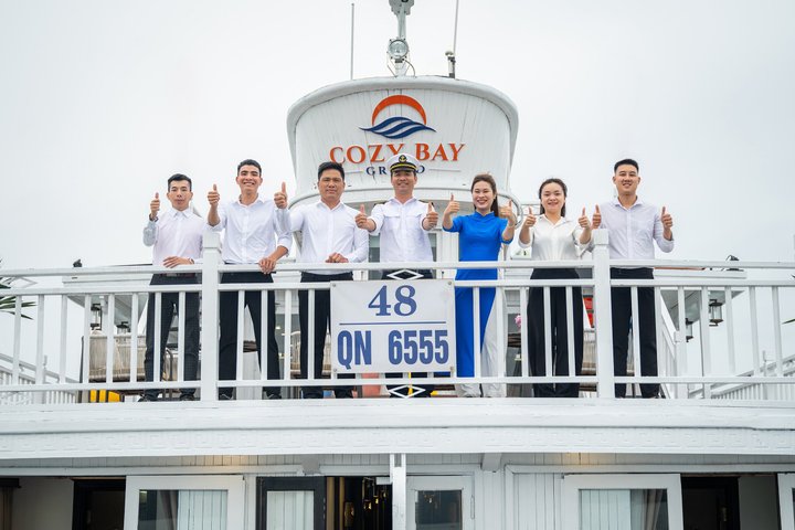 The Best Halong Bay Overnight Cruise– CozyBay Grand-All Inclusive