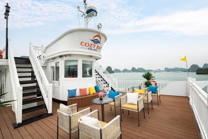 The Best Halong Bay Overnight Cruise– CozyBay Grand-All Inclusive