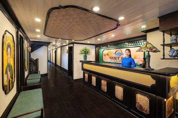 The Best Halong Bay Overnight Cruise– CozyBay Grand-All Inclusive