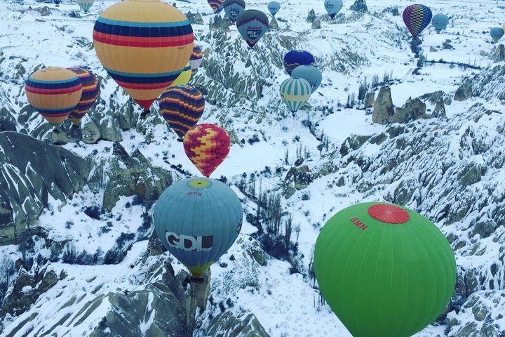Hot Air Balloon Flight over Göreme (main flight area)
