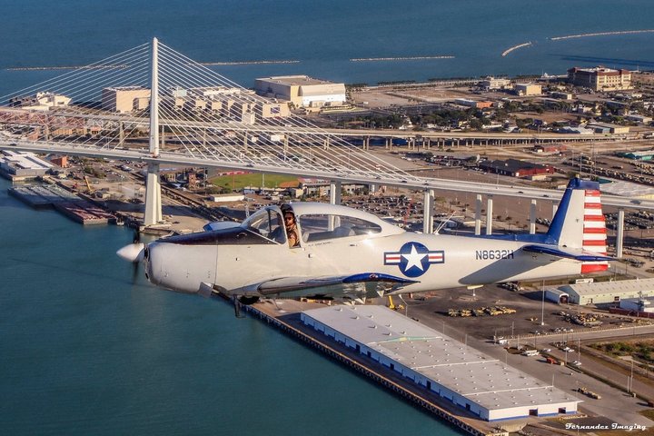 Private Scenic Tour of South Texas in a Historic Airplane