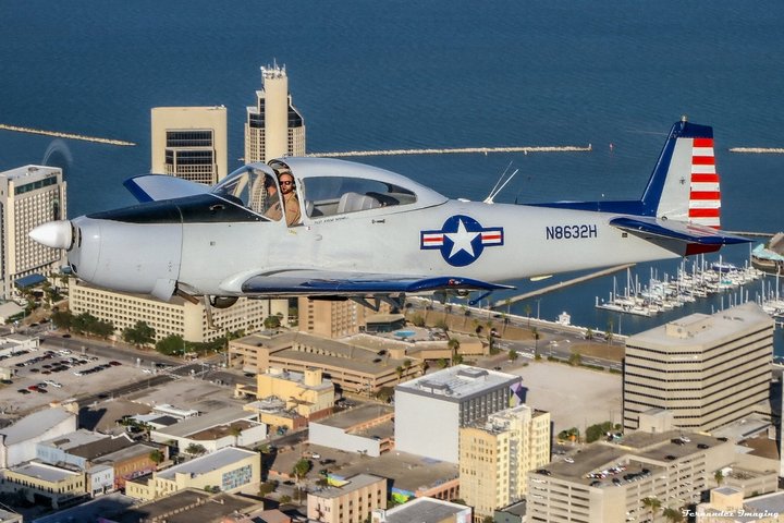 Private Scenic Tour of South Texas in a Historic Airplane